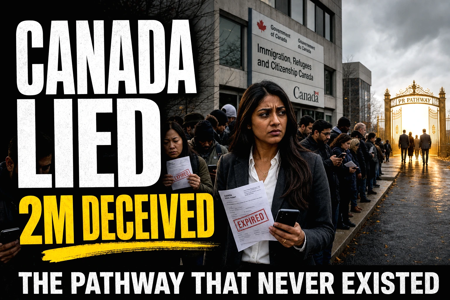 IRCC Misleads 2M Temporary Workers on PR Pathway